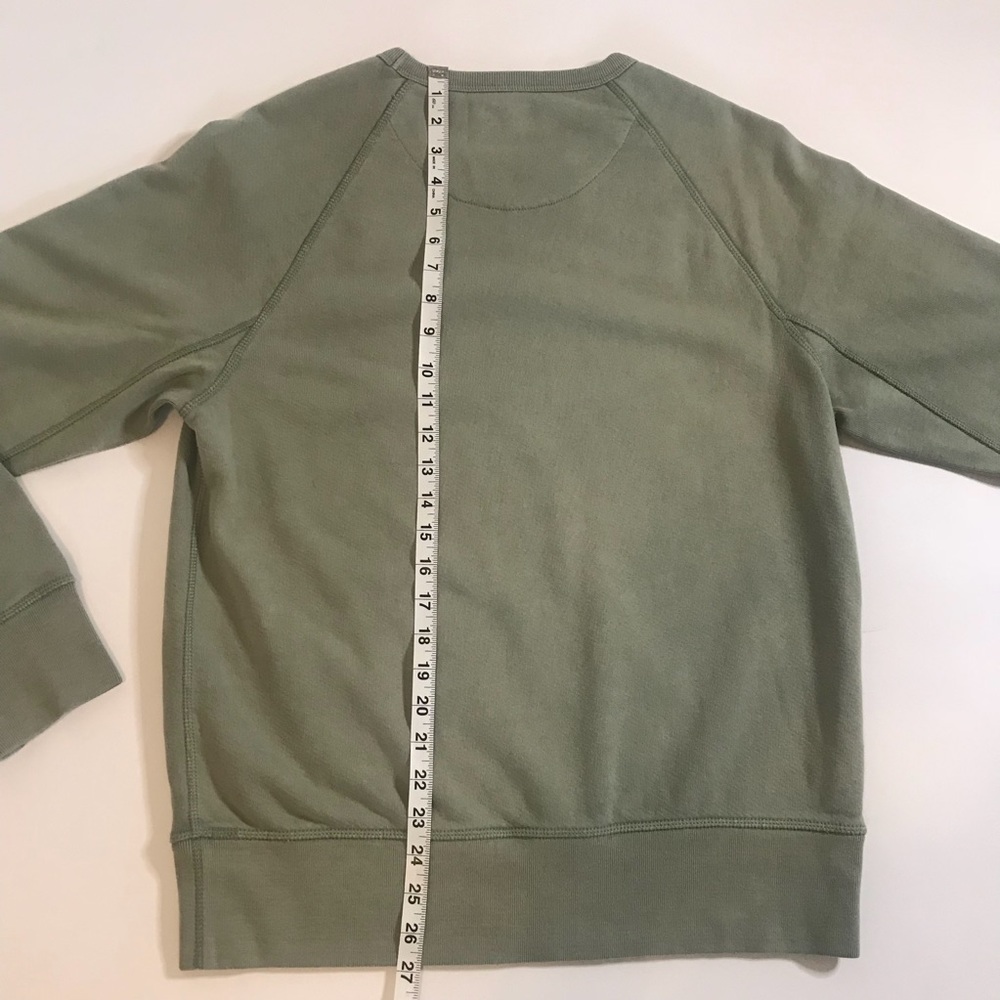 NWT Madewell Sweatshirt Olive Green Size Small - Picture 5 of 8